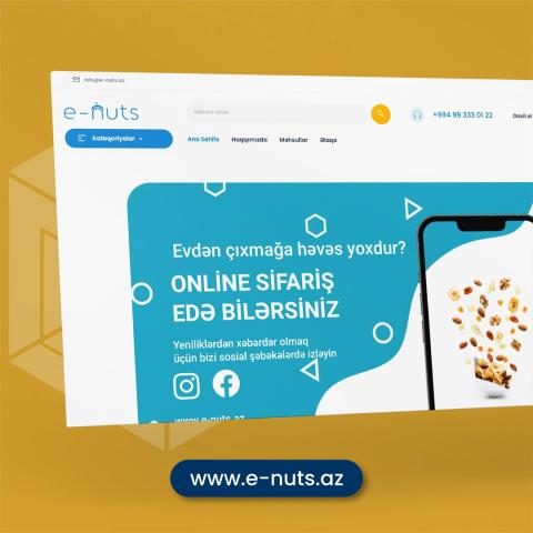 www.e-nuts.az vebsaytı